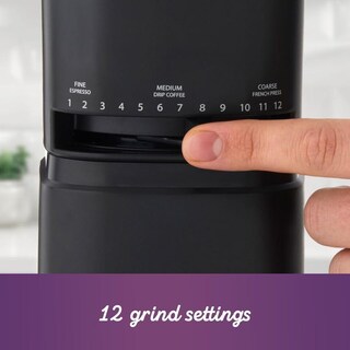 Foto 5 | Foto 5 | Molinillo De Café Automático Mr. Coffee Borde Negro E Inoxidable Con 12 Molinos Personalizados