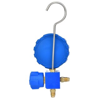 Foto 8 | Foto 8 | Manómetro De Aire Acondicionado Herramienta De Refrigeración Baja Presión Con Mirilla G1 4