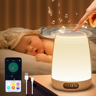Foto 1 | Foto 1 | Luz Nocturna One Fire Rgb 48 Colores Regulable Y Táctil Recargable Inteligente Portátil Para Niños