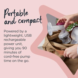 Foto 7 | Foto 7 | Extractor De Leche Eléctrico Doble Tommee Tippee Blanco Recargable Por Usb