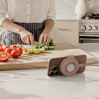 Foto 2 | Foto 2 | Cargador Inalámbrico Satechi Rosa Desierto Con Carga Rápida Qi2 Para Iphone Y Apple Watch