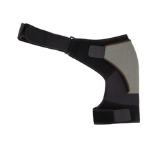 Hombrera De Neopreno Belug Con Punta Ortopédica Ajustable Negro