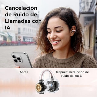 Foto 3 | Foto 3 | Audífonos Inalámbricos Bluetooth 5.4 Ugreen Negro Open-ear Enc 12mm Con Carga Rápida Para 30 Horas D