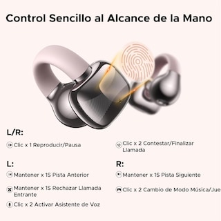 Foto 5 | Foto 5 | Audífonos Inalámbricos Bluetooth 5.4 Ugreen Negro Open-ear Enc 12mm Con Carga Rápida Para 30 Horas D