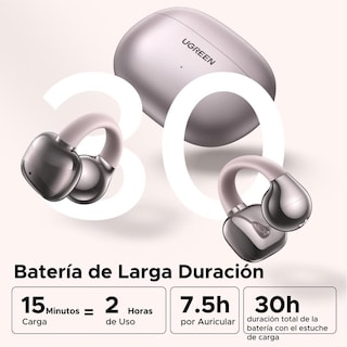Foto 6 | Foto 6 | Audífonos Inalámbricos Bluetooth 5.4 Ugreen Negro Open-ear Enc 12mm Con Carga Rápida Para 30 Horas D