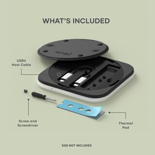 Foto 3 | Foto 3 | Carcasa Ssd Nvme Usb4 Satechi Plateado Compatible Con Thunderbolt 5/4 Para Mac Mini