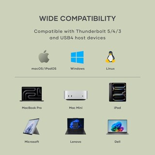 Foto 4 | Foto 4 | Carcasa Ssd Nvme Usb4 Satechi Plateado Compatible Con Thunderbolt 5/4 Para Mac Mini