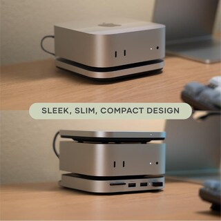 Foto 6 | Foto 6 | Carcasa Ssd Nvme Usb4 Satechi Plateado Compatible Con Thunderbolt 5/4 Para Mac Mini