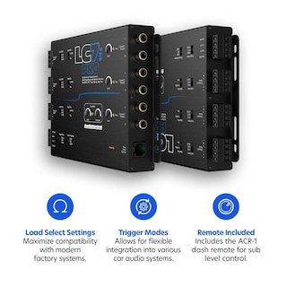 Foto 7 | Foto 7 | Convertidor De Línea De Seis Canales Audiocontrol Lc7ipro Negro Con Accubass Y Control Remoto Acr-1