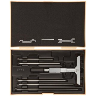 Foto 3 | Foto 3 | Medidor De Profundidad Mitutoyo Vernier Micrómetro Con Varillas Intercambiables Rango 0-100 Mm Gradu