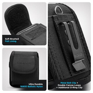 Foto 7 | Foto 7 | Funda Para Teléfono Motorola Razr Plus 2024 Con Clip Y Protección De Visualización En Nailon Balísti