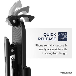 Foto 7 | Foto 7 | Funda Para Cinturón Encased Negro Protección A Prueba De Golpes Para Samsung Galaxy S23 Ultra