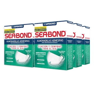 Foto 1 | Foto 1 | Kit Almohadilla Adhesiva Para Dentaduras Sea-bond Superiores 6 Pack 12 Piezas Cada Una