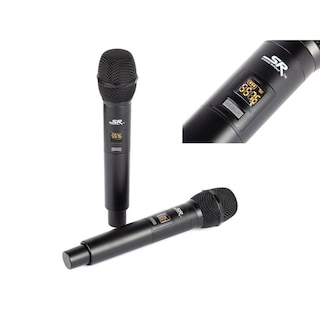 Foto 3 | Foto 3 | Sistema De Micrófonos Inalámbricos De Mano Dual Monoprice Uhf 200-channel 262 Foot Stage Right Serie