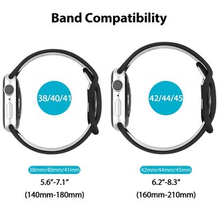 Foto 7 | Foto 7 | Bandas Deportivas Compatibles Apple Watch Silicona Suave Para Mujer Y Hombre