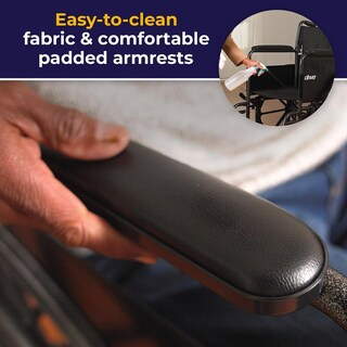 Foto 3 | Foto 3 | Silla De Ruedas Drive Medical Plata Con Brazos Completos Y Reposapiés Extraíble