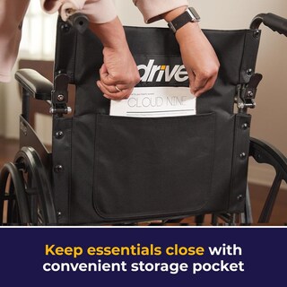 Foto 4 | Foto 4 | Silla De Ruedas Drive Medical Plata Con Brazos Completos Y Reposapiés Extraíble