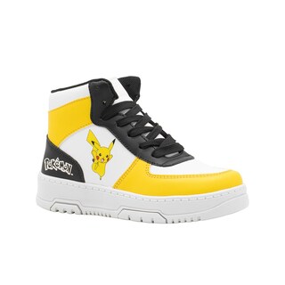 Foto 1 | Foto 1 | Tenis Bota Yuyin Po4100 Blanco Amarillo Pokemon Gamer Para Niño Blanco