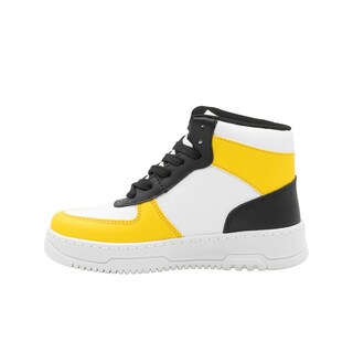 Foto 2 | Foto 2 | Tenis Bota Yuyin Po4100 Blanco Amarillo Pokemon Gamer Para Niño Blanco