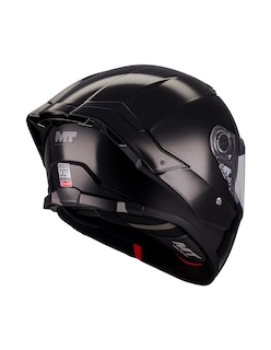 Foto 3 | Foto 3 | Casco Para Moto Mt Helmets Thunder 4sv Pure A1 Solid Negro Gloss