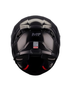 Foto 5 | Foto 5 | Casco Para Moto Mt Helmets Thunder 4sv Pure A1 Solid Negro Gloss