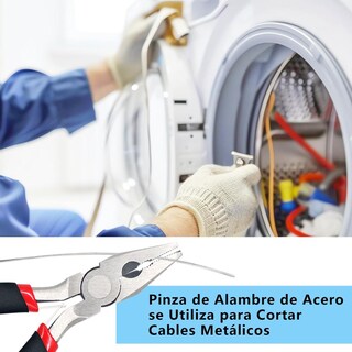 Foto 4 | Foto 4 | Juego De 8 Alicates Para Hacer Joyas Kit De Pinzas Para Bisuteria Punta Corte Engarce Plana Herram