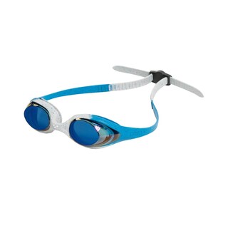Foto 1 | Foto 1 | Anteojos De Natación Arena Azul Gris Lentes De Espejo Antivaho Para Niñas Y Niños