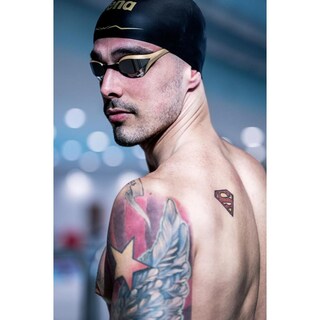 Foto 5 | Foto 5 | Anteojos De Natación Arena Cobra Ultra Swipe Plateado Dorado Lente Espejo Antivaho Protección Uv Par