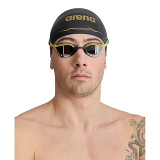 Foto 7 | Foto 7 | Anteojos De Natación Arena Cobra Ultra Swipe Plateado Dorado Lente Espejo Antivaho Protección Uv Par