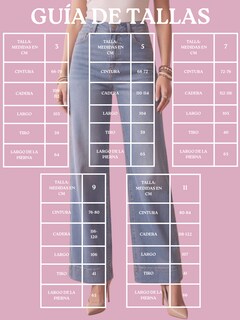 Foto 8 | Foto 8 | Pantalón Mezclilla Mujer Wide Leg Tiro Alto Mezc-1006 Azul Oscuro Corte Amplio Denim Jeans Moda