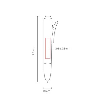 Foto 3 | Foto 3 | Paquete 1000 Piezas Bolígrafo Promocional Diseño Ergonómico Minimalista-yazma