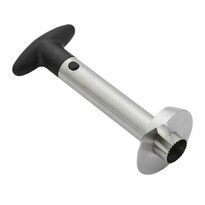 Descorazonador Xtellar De Piña En Rodajas Acero Inoxidable Antideslizante – Plateado