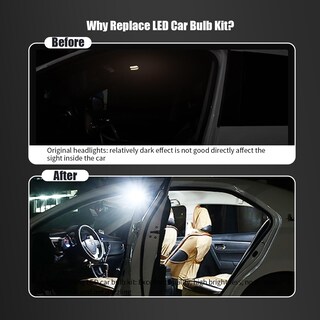 Foto 5 | Foto 5 | Kit De Bombillas Led Para Auto Gkmow T10 31mm 42mm Interior Blanco - Venta Internacional.