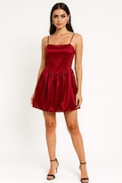 Vestido Corto Casual Linterz Modelo Cardona Color Rojo