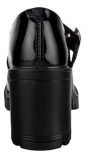 Foto 3 | Foto 4 | Zapato Tacón Hebilla Dama Green Love Tres Reyes Charol-negro Charol 26.5 Mx