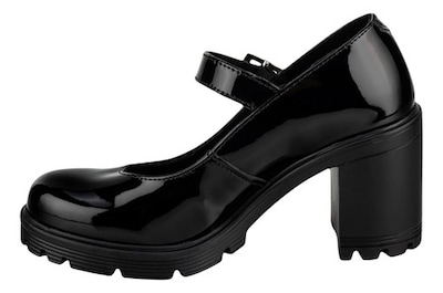 Foto 4 | Foto 5 | Zapato Tacón Hebilla Dama Green Love Tres Reyes Charol-negro Charol 26.5 Mx