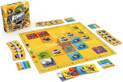 Foto 2 | Foto 2 | Kombo Klash Inglés Hub Games Qs001649 Amarillo 2 A 4 Jugadores