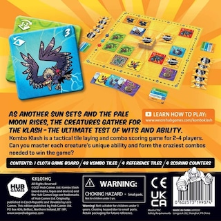 Foto 3 | Foto 3 | Kombo Klash Inglés Hub Games Qs001649 Amarillo 2 A 4 Jugadores