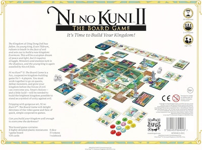 Foto 2 | Foto 2 | Ni No Kuni Ii Inglés Steamforged Games Qs001648 Azul Juego 1 A 4 Jugadores
