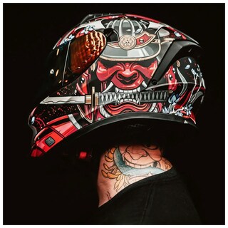 Foto 4 | Foto 4 | Casco Para Moto Integral Ilm Z501 2 Visores + 2 Alerones Moteros