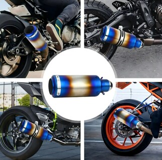 Foto 4 | Foto 4 | Silenciador De Escape Xtellar Redondo Soldadura Escama De Pescado – Fibra De Carbono