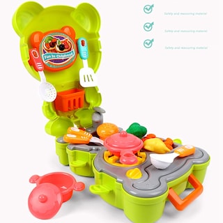 Foto 2 | Foto 2 | Venta Internacional - Mochila Ranita con Juguetes de Cocina para Niños