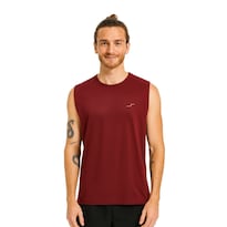 Playera Deportiva Chb Chili Beans Clothing Co Tinta sin Mangas Cuello Redondo para Hombre