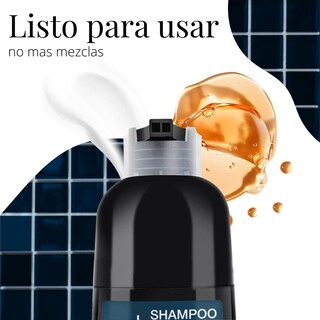 Foto 6 | Foto 6 | Shampoo Con Tinte Dermafol Para Cubrir Canas 500ml
