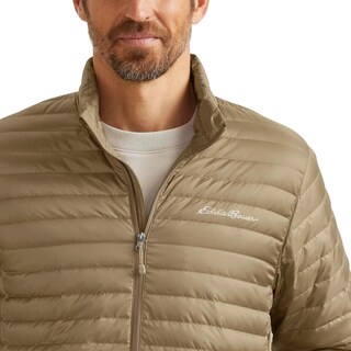 Foto 3 | Foto 3 | Chamarra Eddie Bauer Microlight Down Para Hombre Beige