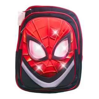Foto 1 | Foto 1 | Mochila Escolar Spider-man Marvel Cómics Mascara Superhéroes Rojo