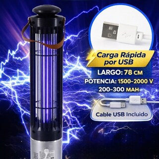 Foto 4 | Foto 4 | Lámpara Uv Antimosquitos Portátil Con Luz Ultravioleta