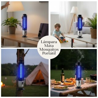 Foto 6 | Foto 6 | Lámpara Uv Antimosquitos Portátil Con Luz Ultravioleta