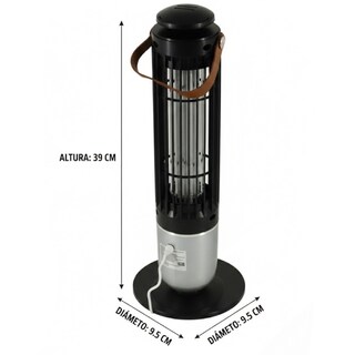 Foto 7 | Foto 7 | Lámpara Uv Antimosquitos Portátil Con Luz Ultravioleta