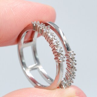 Foto 3 | Foto 3 | Anillo Yoiko Elegance Con Zirconias En Acero Inoxidable Con Baño De Oro O Rodio